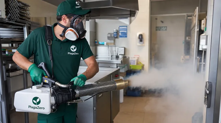 Nebulización ULV de Deratik para desinfección en Sant Boi de Llobregat